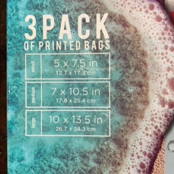 South Beach 3 Pack Water Proof Bags - Picture 3 of 9